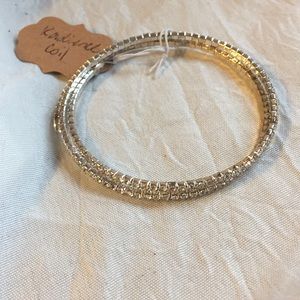 “Radiance” coil bracelet